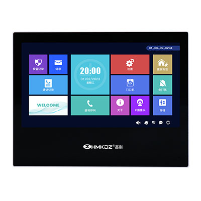 樓宇對(duì)講系統(tǒng)7寸高清分機(jī)-觸屏款