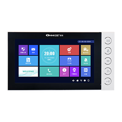 樓宇對(duì)講系統(tǒng)7寸高清分機(jī)-按鍵款