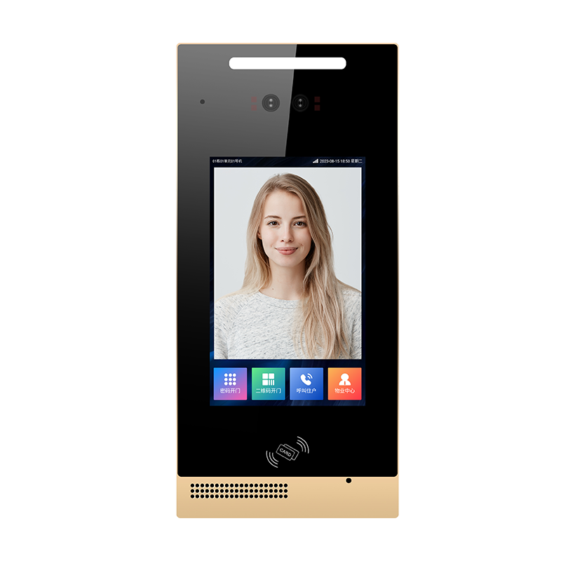 安卓8寸門(mén)口機(jī) 型號(hào)：MK-AZZJ8A-2D