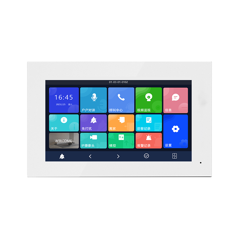 內(nèi)江10寸觸屏數(shù)字室內(nèi)機(jī) 型號